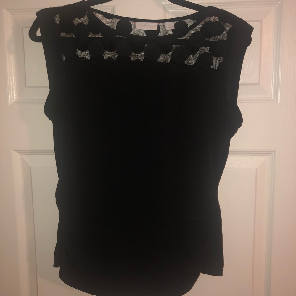 Black stretch top